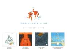 Tablet Screenshot of korneeldetailleur.com